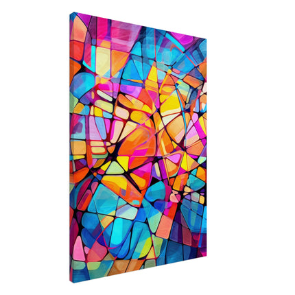 Shattered Vibrant Window