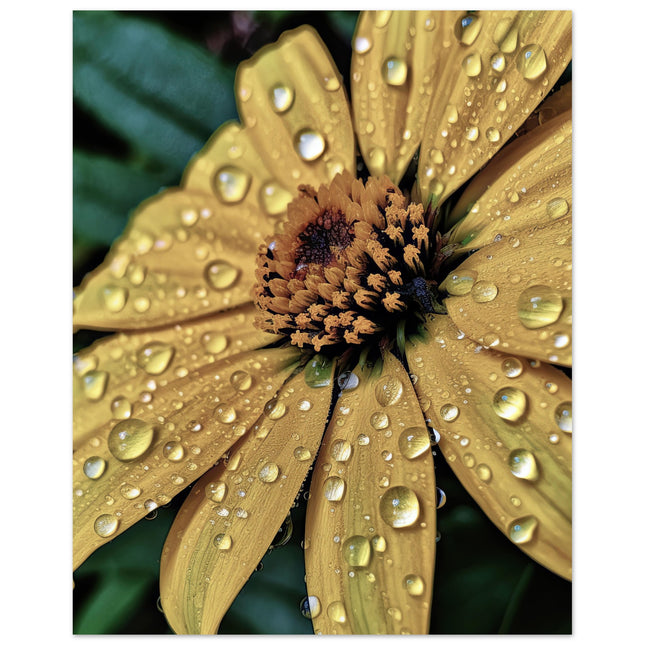 Glistening Yellow Petals