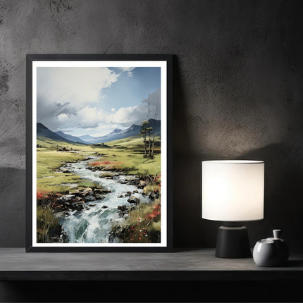 Mountain Meets Stream
