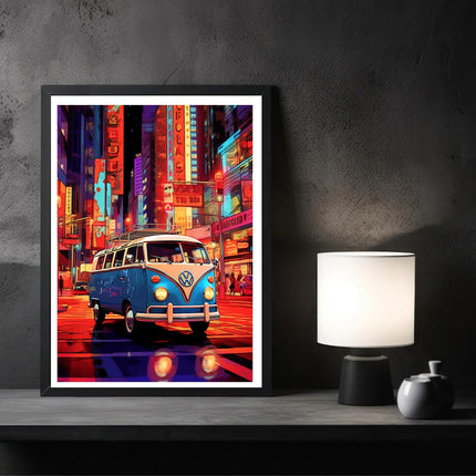 Neon Van Life