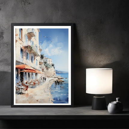 Watercolor Promenade