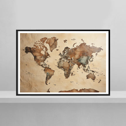 Vintage World Maps