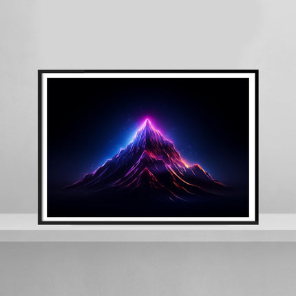 Mountain Peak's Glow
