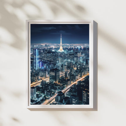 Tokyo Tower's Twilight Tint