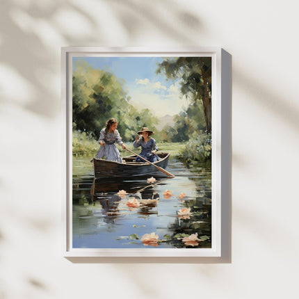 Two Women On A Boat