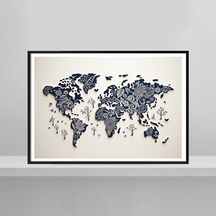 World Map Masterpiece