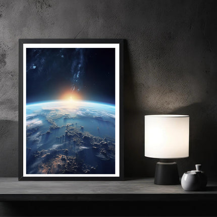 Blue Planet From Space