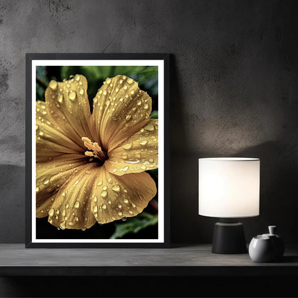 Dew-Kissed Yellow Blooms