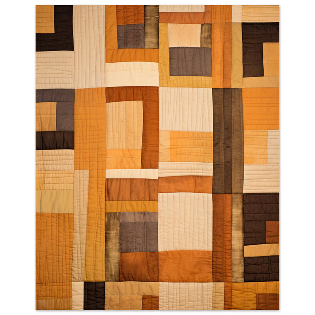 Earth Tone Quilt