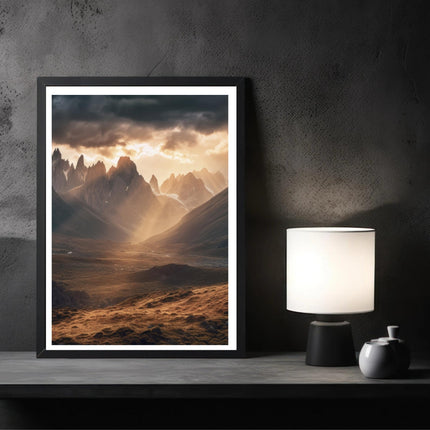 Sunsets In Majestic Mountains