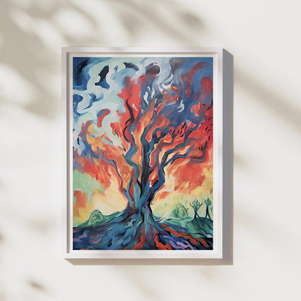 Burning Tree