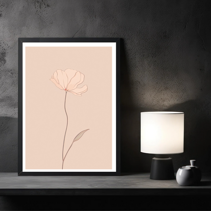 Pastel Pink Flower