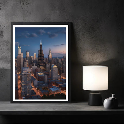 Chicago At Dusk