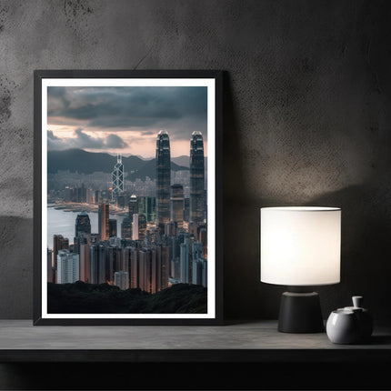 Hong Kong At Dusk