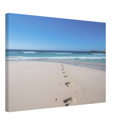 Footsteps On The Beach