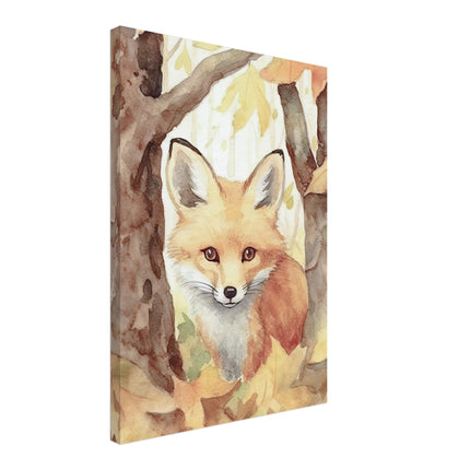 Fox In Fall