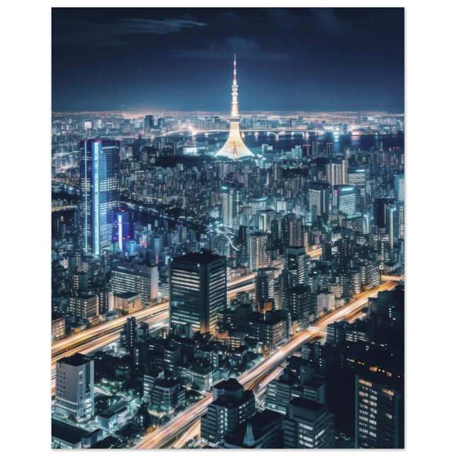 Tokyo Tower's Twilight Tint