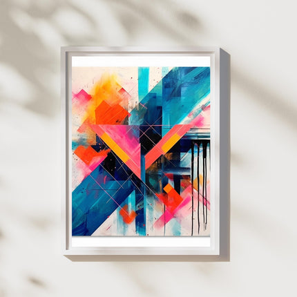 Futuristic Neon Shapes