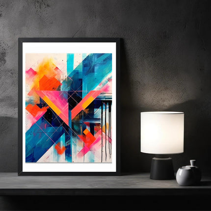 Futuristic Neon Shapes