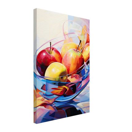 Abstract Apple Bowl