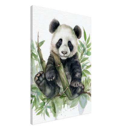Panda In Bamboo