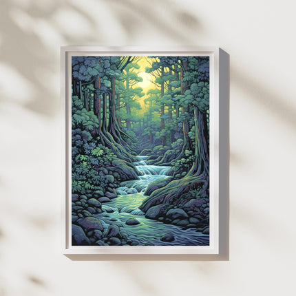 Lush Forest Stream