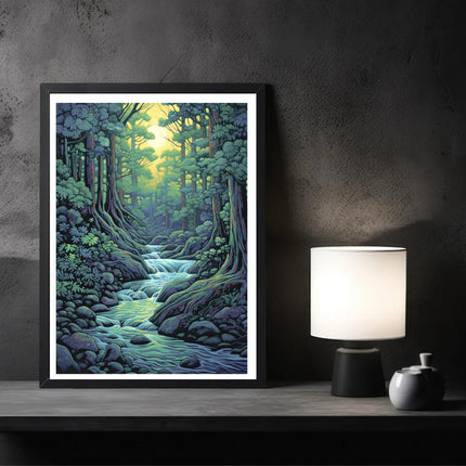 Lush Forest Stream