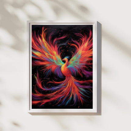 Vibrant Bird Of Fire