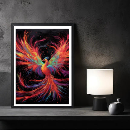 Vibrant Bird Of Fire