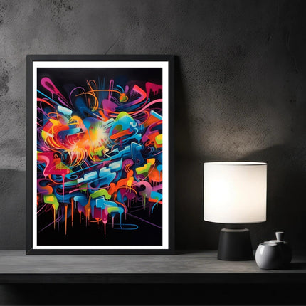Vibrant Graffiti Art