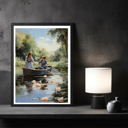Two Women On A Boat
