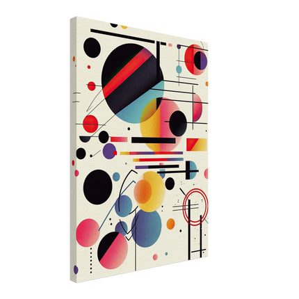 Energetic Pulse Of Shapes And Lines