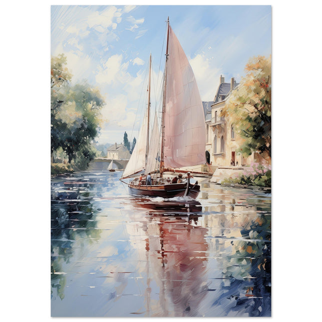Graceful Sailboat