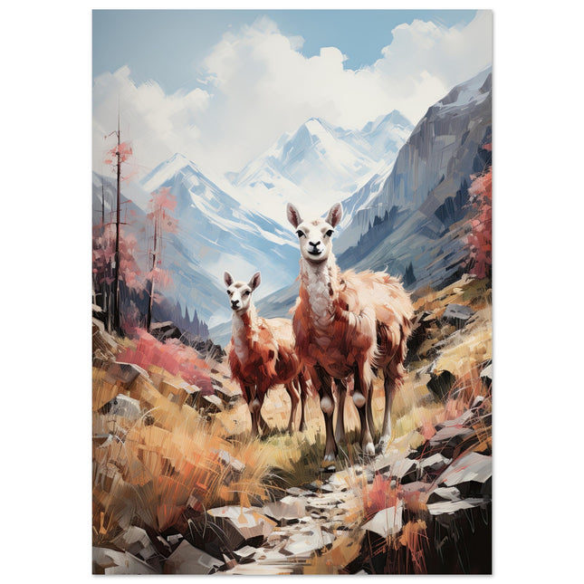 <tc>Alpacas in den Bergen</tc>