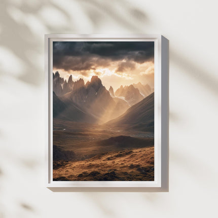 Sunsets In Majestic Mountains