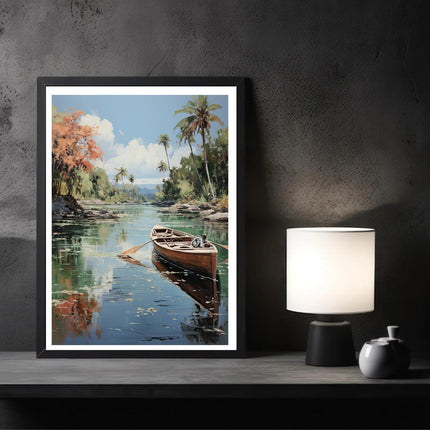 Paddling Through Tropical Nature