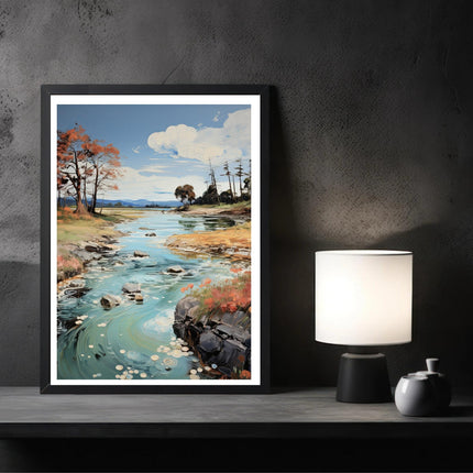 Creek Amidst Nature