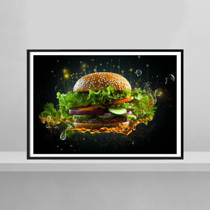 Burger Harmony in Green