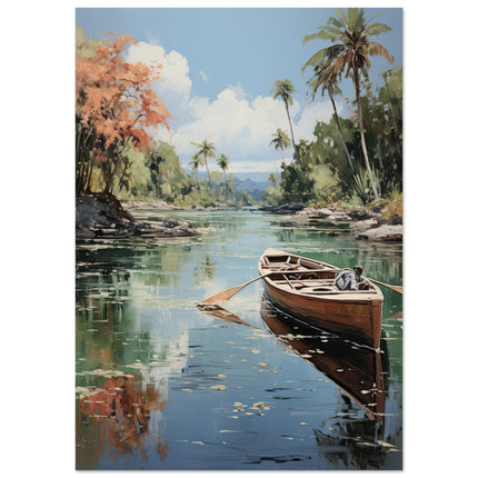 Paddling Through Tropical Nature