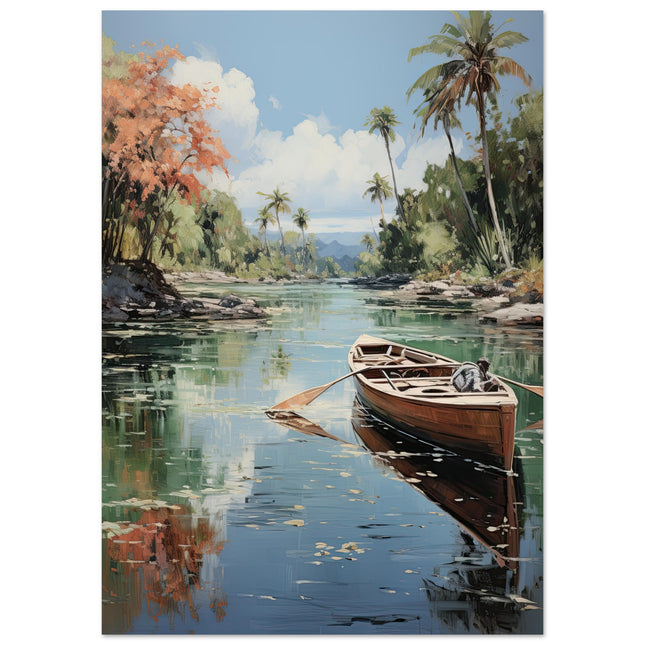 Paddling Through Tropical Nature