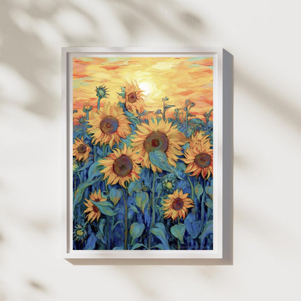Shining Sunflowers