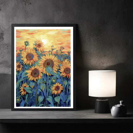 Shining Sunflowers