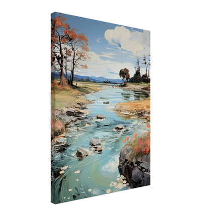 Creek Amidst Nature