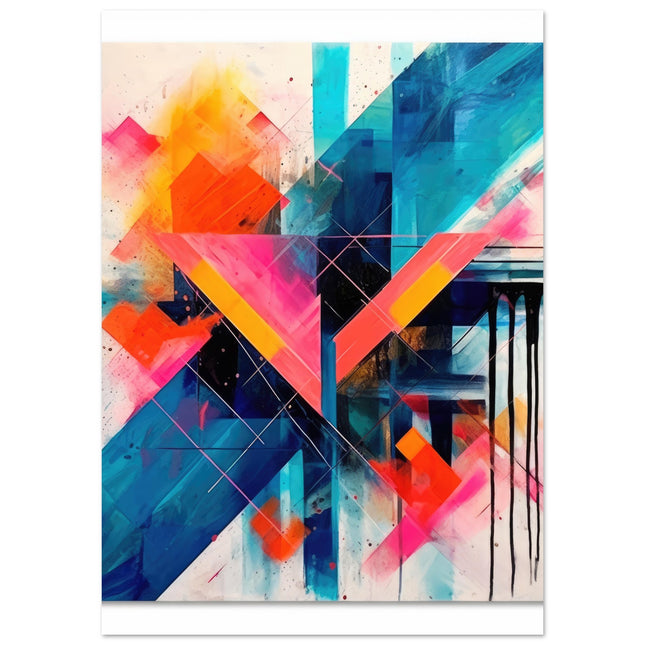 Futuristic Neon Shapes