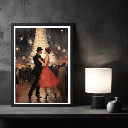 Romantic Dance Beneath The Eiffel Tower