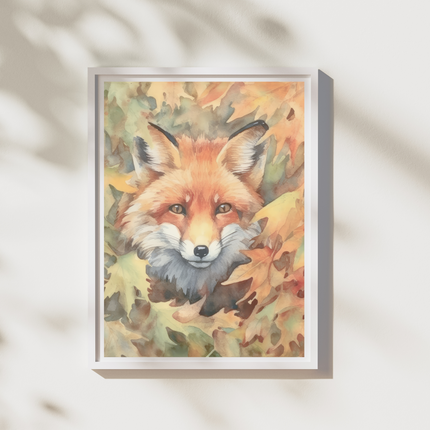 Fox In The Autumn