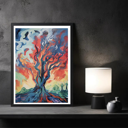Burning Tree