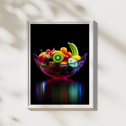 Neon Fruit Bowl