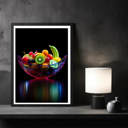Neon Fruit Bowl