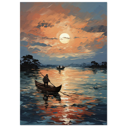 Boat On Calm Waters